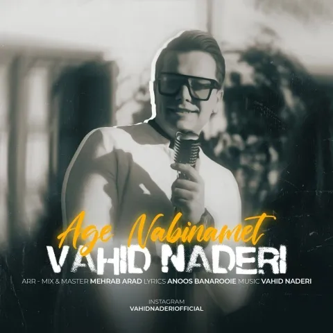 دانلود آهنگ جدید وحید نادری به نام اگه نبینمت