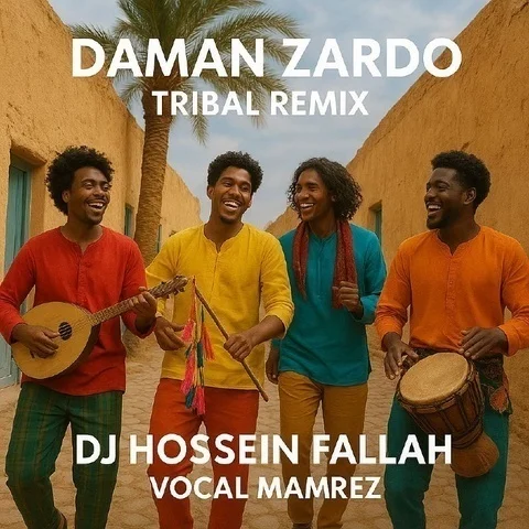 دانلود ریمیکس جدید دی جی حسین فلاح به نام دامن زردو